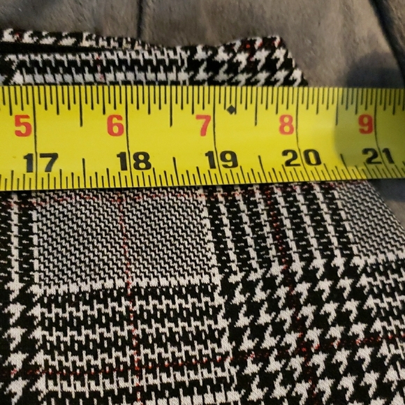 Apt. 9. Black and White Plaid Skirt - Picture 3 of 5
